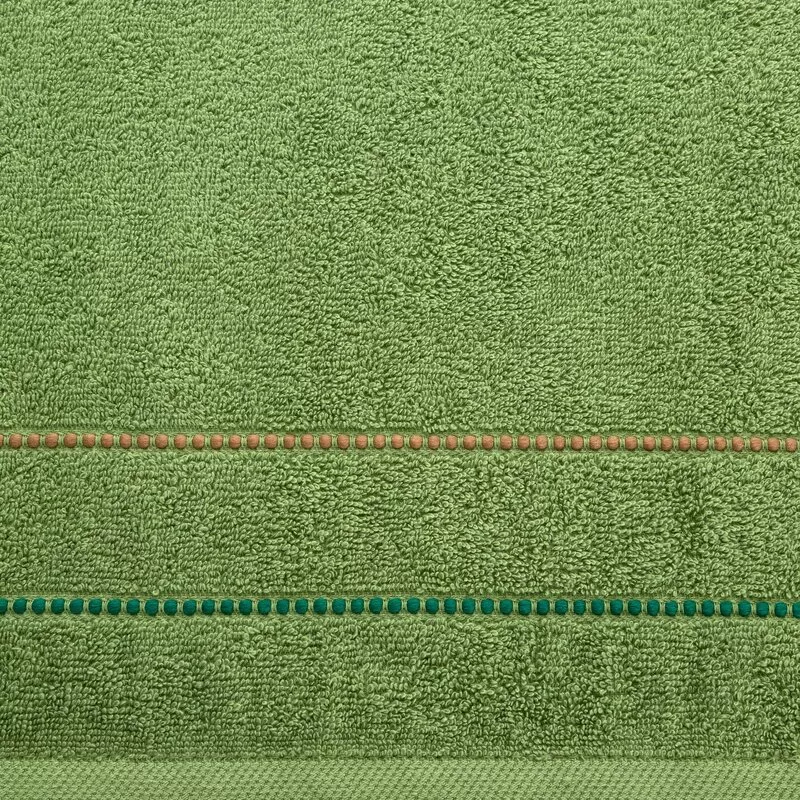 Ręcznik Suzi 70x140 zielony 500 g/m2  frotte bawełniany Eurofirany